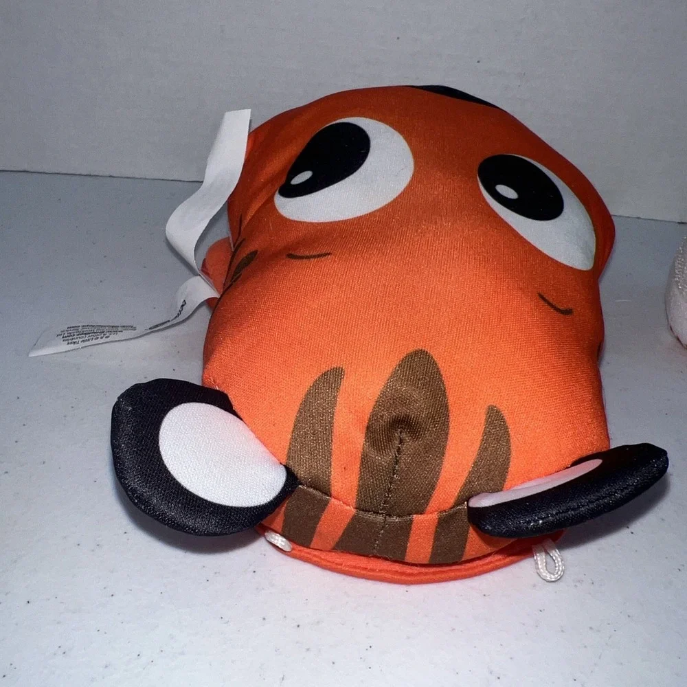 Little Tikes Tiger Hand Puppet Plush Orange With Baseball